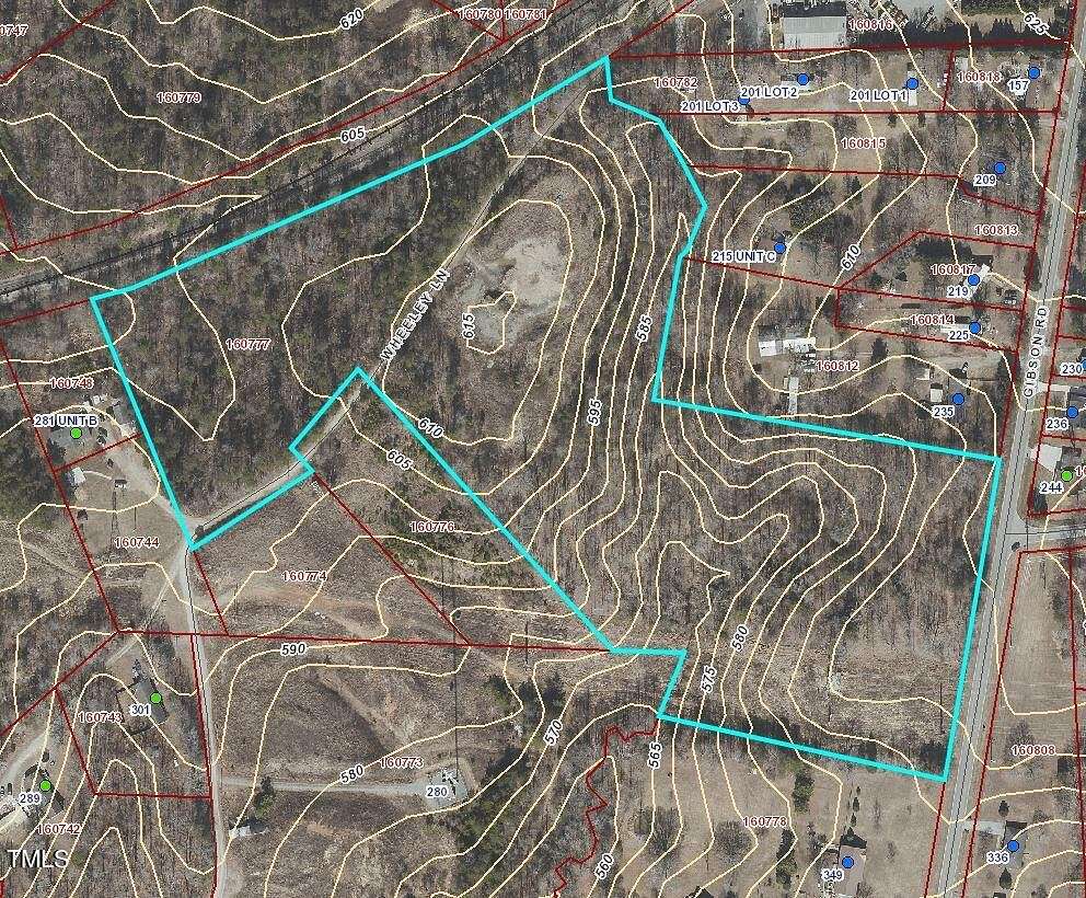 18.25 Acres of Commercial Land for Sale in Mebane, North Carolina