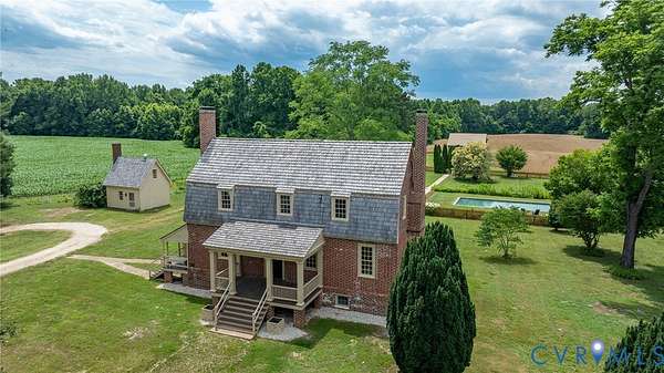 95 Acres of Land with Home for Sale in Tappahannock, Virginia