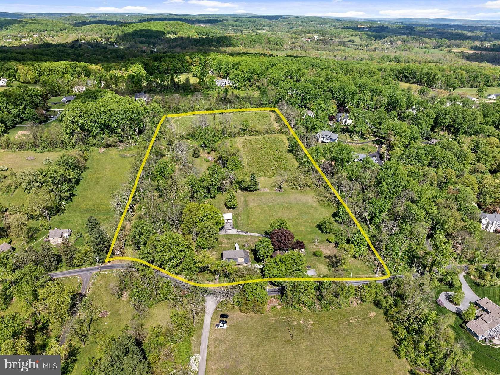20.79 Acres of Land with Home for Sale in Chester Springs, Pennsylvania