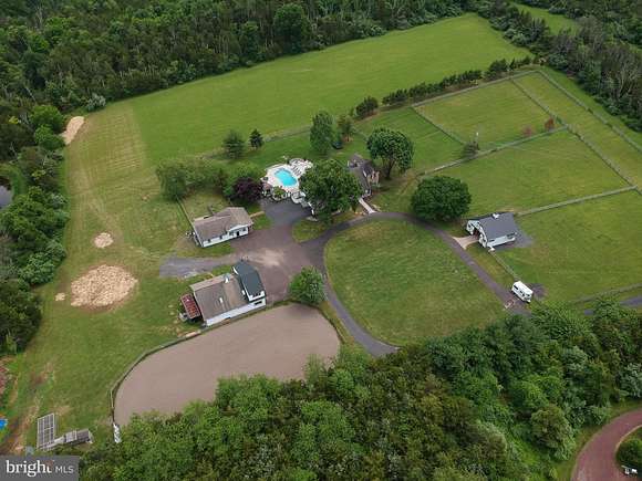 13.97 Acres of Land with Home for Sale in Pipersville, Pennsylvania