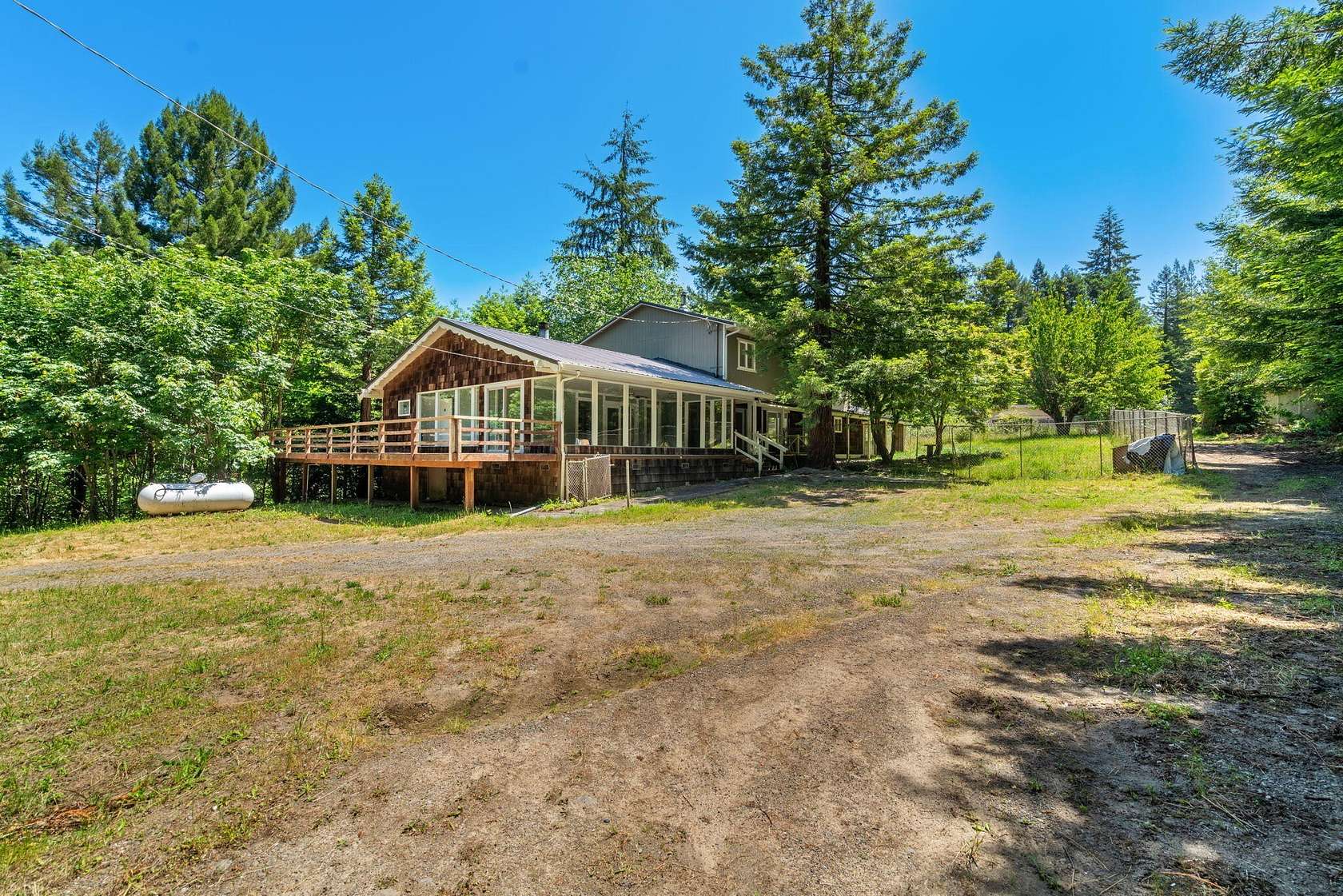 12 Acres of Land with Home for Sale in Carlotta, California