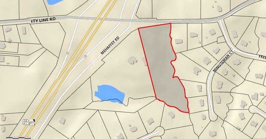 8.14 Acres of Residential Land for Sale in Midland, Georgia