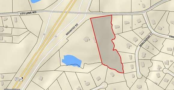8.14 Acres of Residential Land for Sale in Midland, Georgia