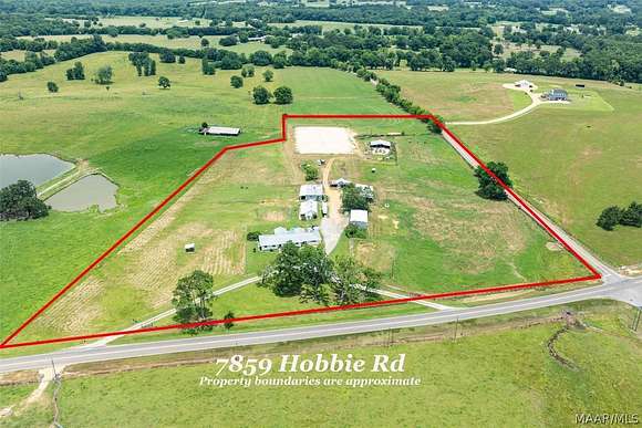 13 Acres of Land with Home for Sale in Montgomery, Alabama