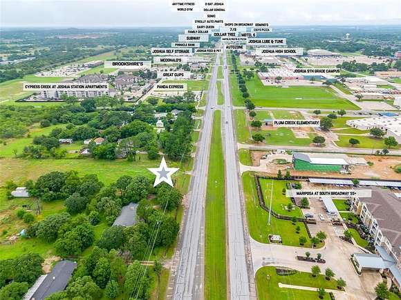 0.75 Acres of Commercial Land for Sale in Joshua, Texas