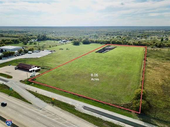 8.06 Acres of Commercial Land for Sale in Rice, Texas