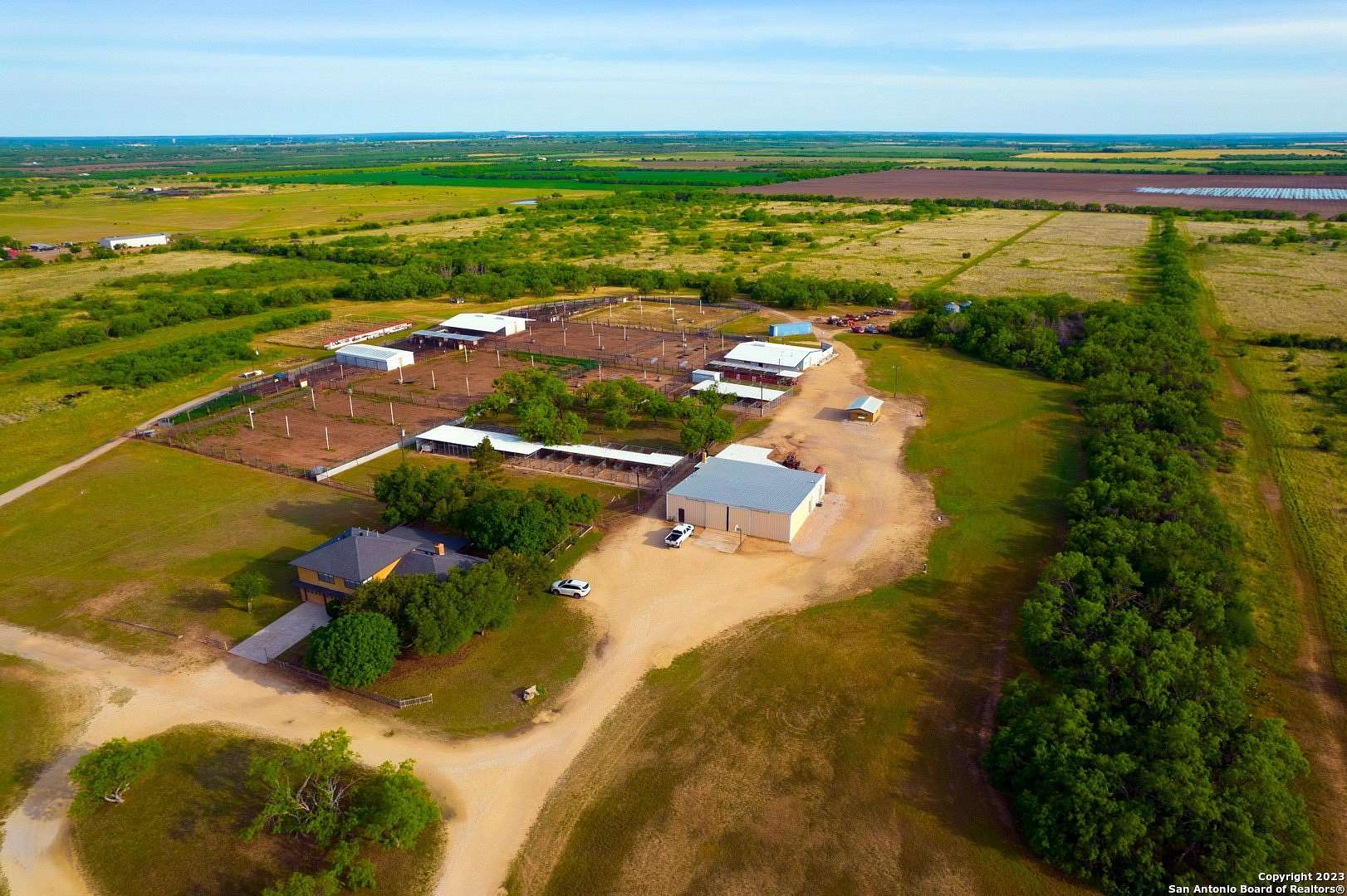 160 Acres of Land with Home for Sale in Santa Anna, Texas