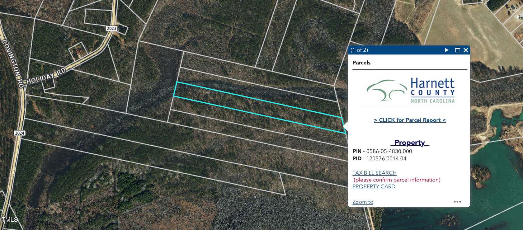 11.16 Acres of Land for Sale in Bunnlevel, North Carolina
