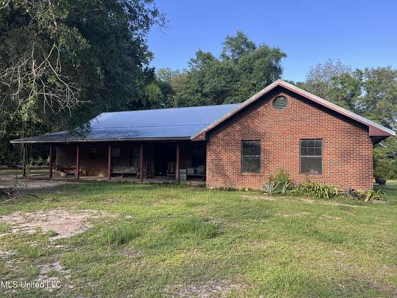 13 Acres of Land with Home for Sale in Lucedale, Mississippi