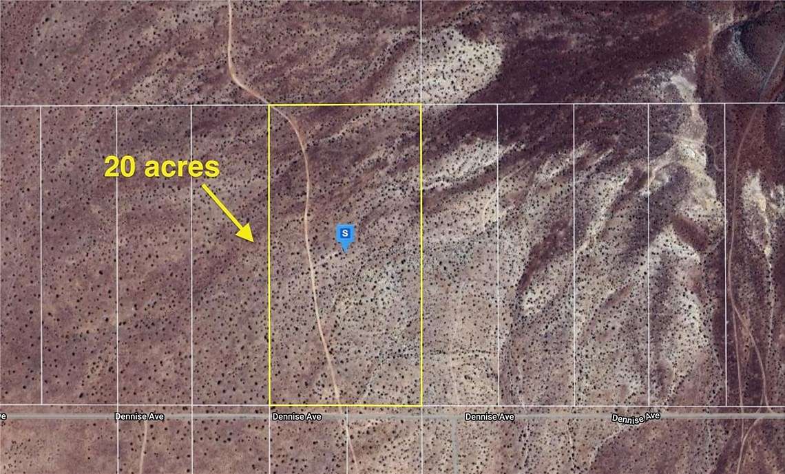 20 Acres of Land for Sale in North Edwards, California