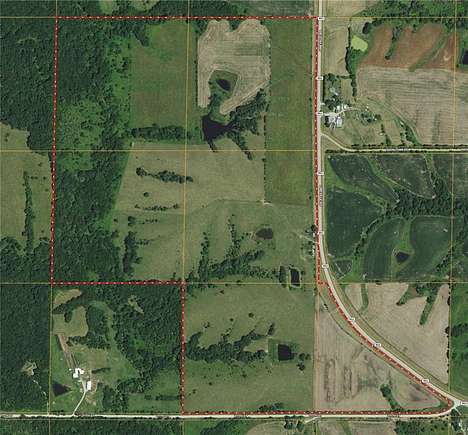 215.5 Acres of Recreational Land & Farm for Sale in Lineville, Iowa