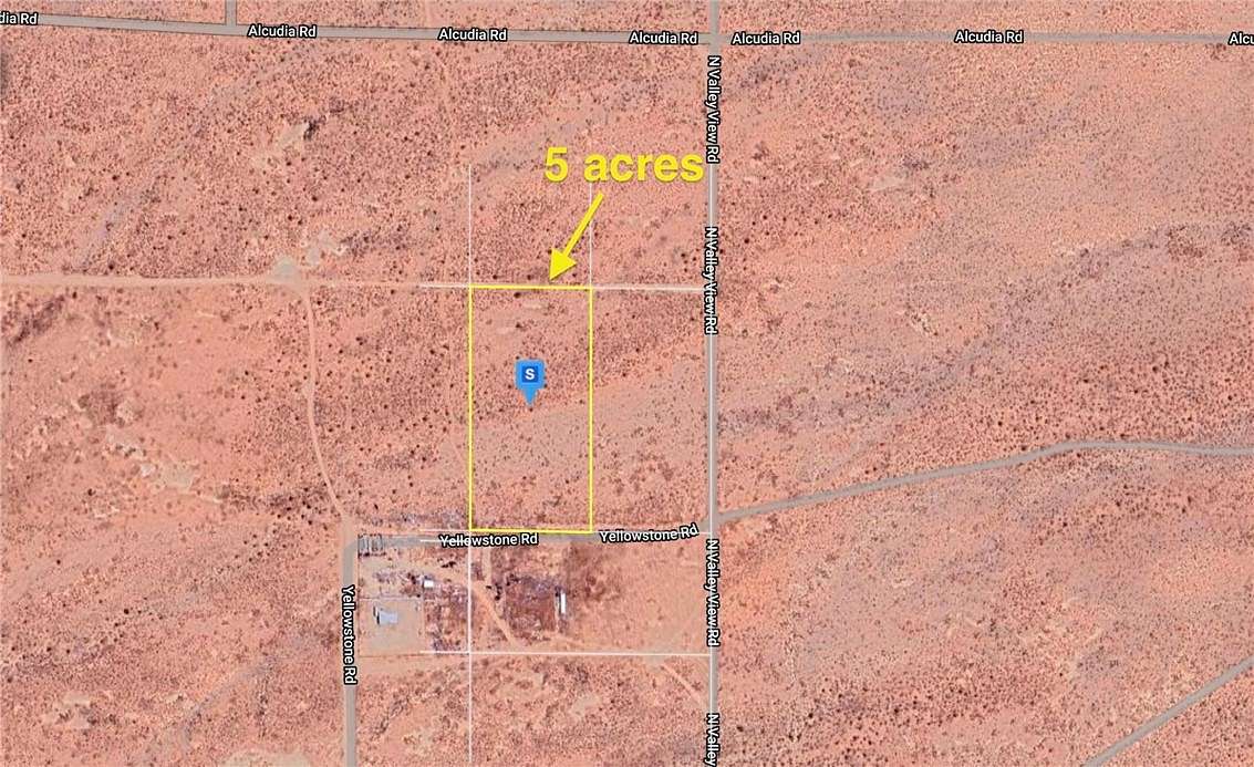5 Acres of Residential Land for Sale in Hinkley, California