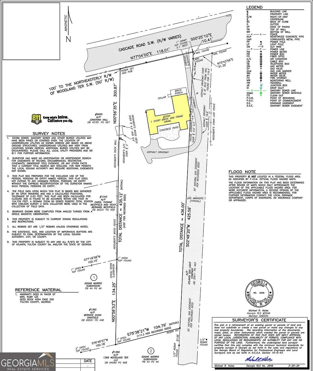 1.174 Acres of Residential Land for Sale in Atlanta, Georgia