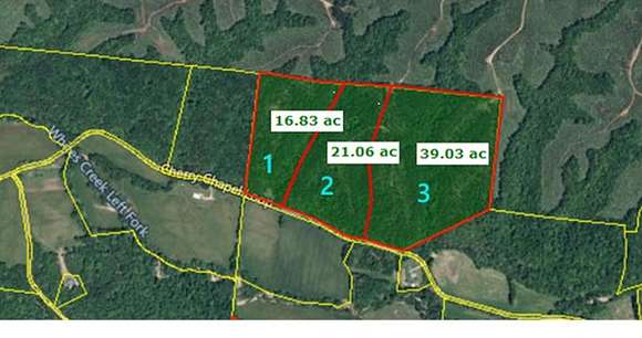 76.53 Acres of Land for Sale in Savannah, Tennessee