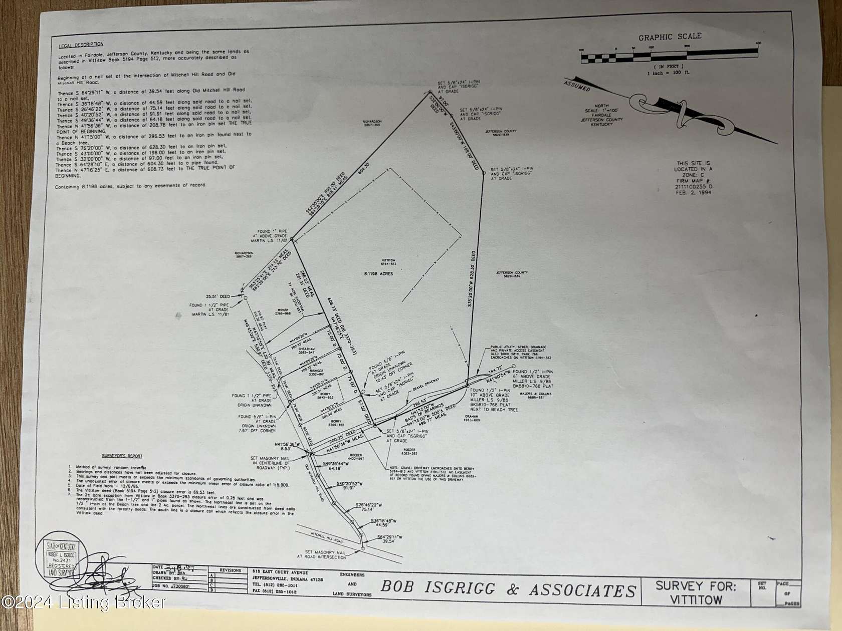 8.12 Acres of Residential Land for Sale in Fairdale, Kentucky