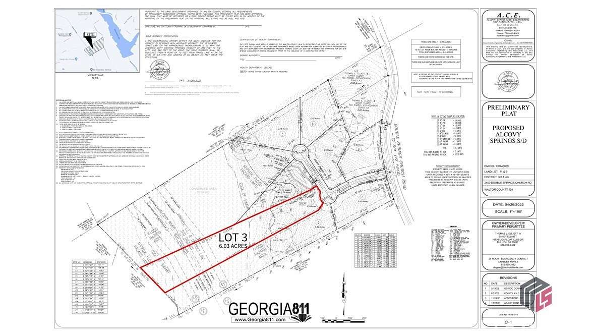 6.03 Acres of Residential Land for Sale in Monroe, Georgia