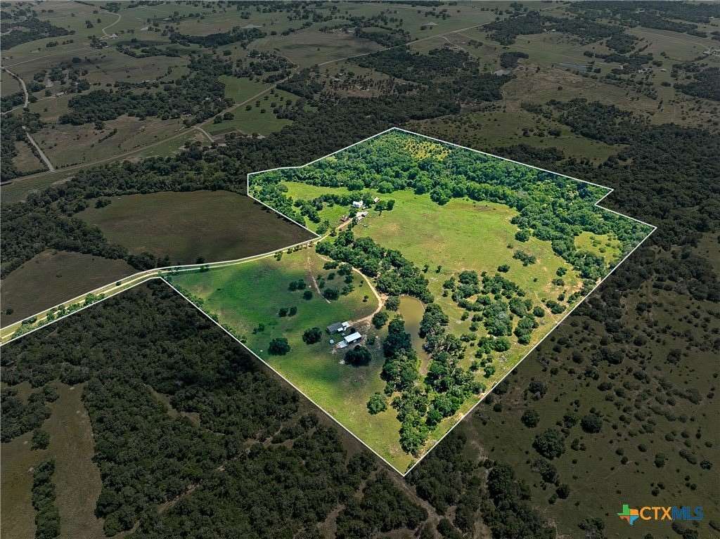 80.2 Acres of Land with Home for Sale in Schulenburg, Texas