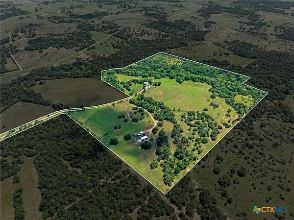 80.2 Acres of Land with Home for Sale in Schulenburg, Texas