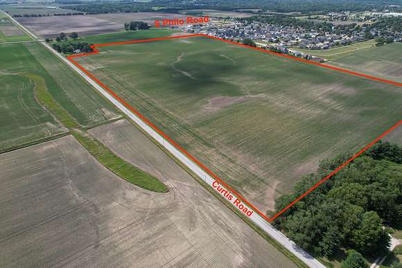 58.97 Acres of Agricultural Land for Sale in Urbana, Illinois