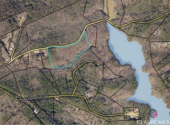 13.93 Acres of Recreational Land for Sale in Elberton, Georgia