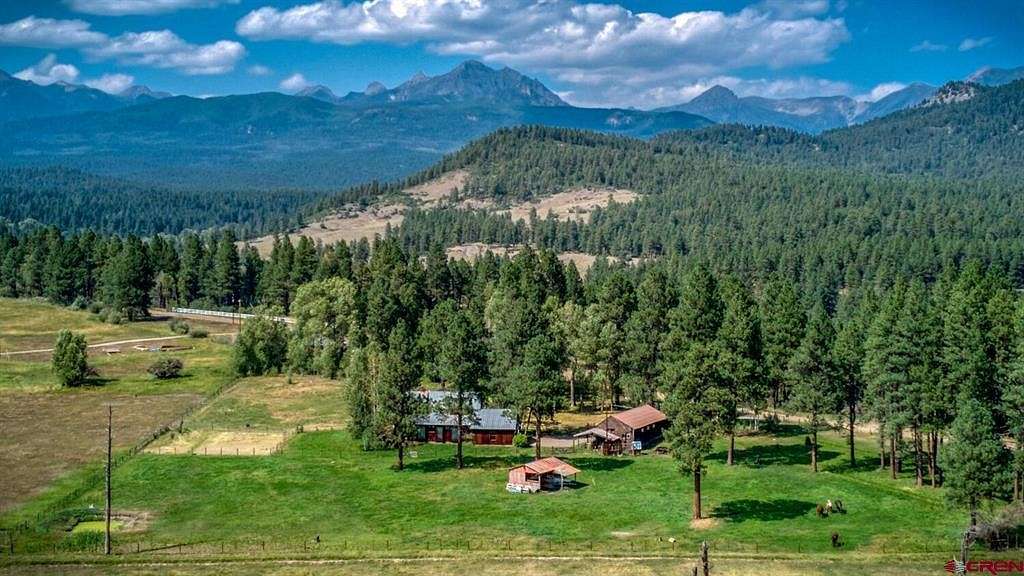 5.57 Acres of Land with Home for Sale in Pagosa Springs, Colorado