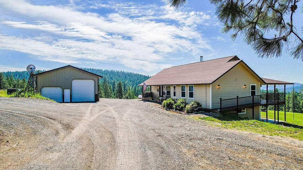 8.08 Acres of Residential Land with Home for Sale in Colville, Washington
