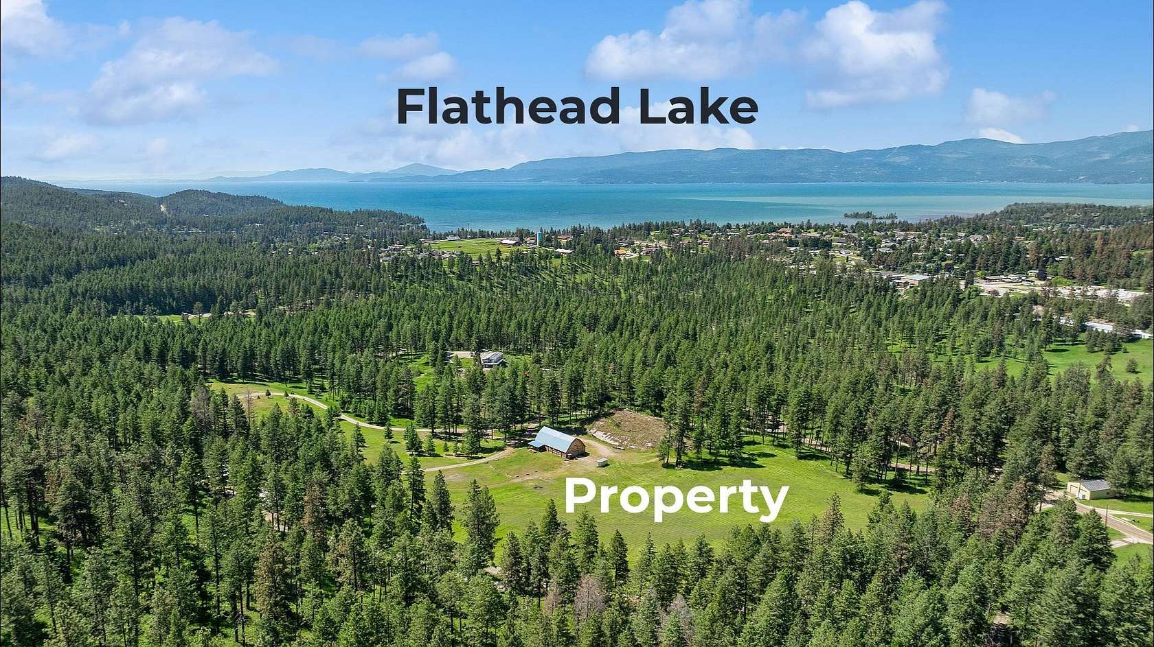 21.11 Acres of Recreational Land with Home for Sale in Bigfork, Montana