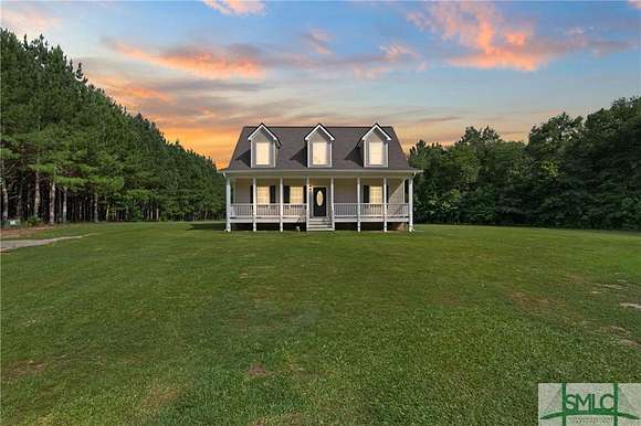 11.7 Acres of Land with Home for Sale in Sylvania, Georgia