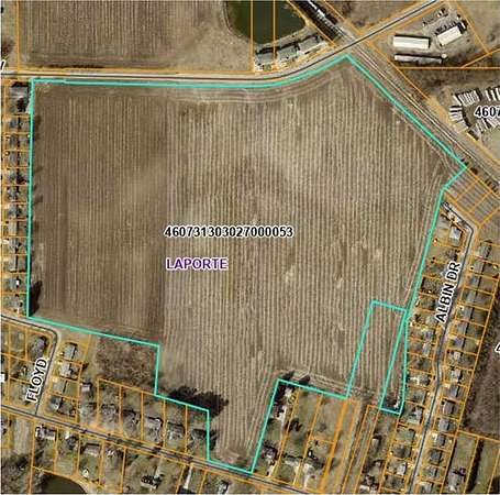 55 Acres of Agricultural & Residential Land for Sale in La Porte, Indiana