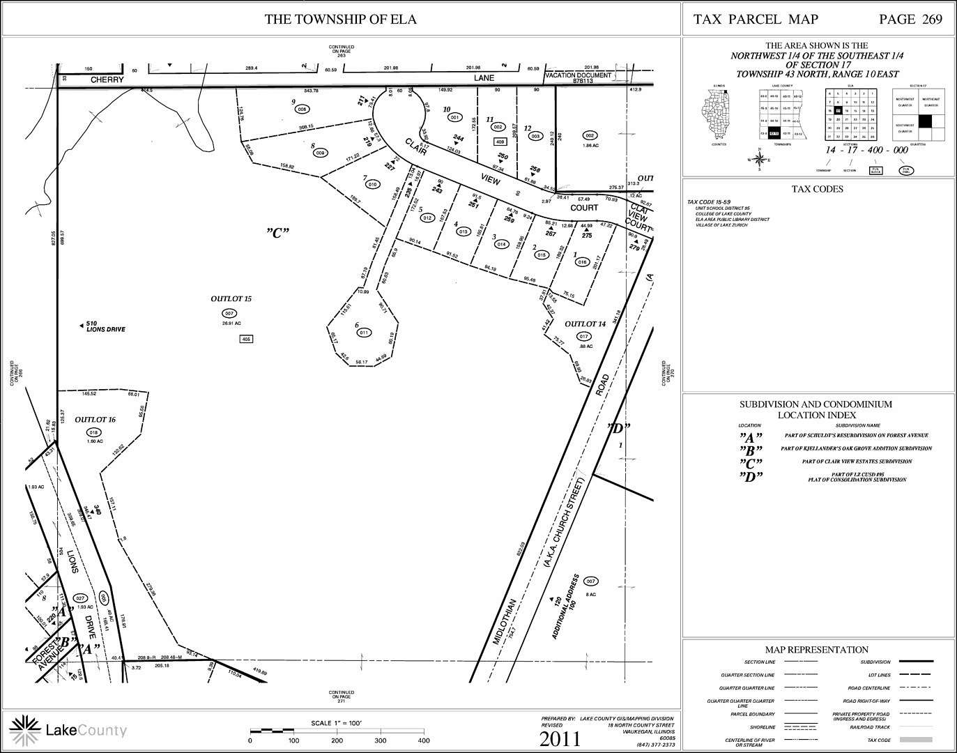 0.71 Acres of Residential Land for Sale in Lake Zurich, Illinois