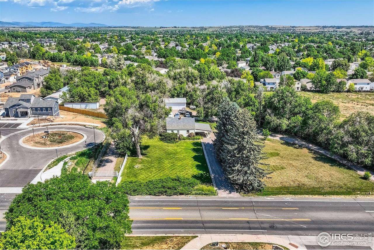 2.7 Acres of Residential Land with Home for Sale in Longmont, Colorado