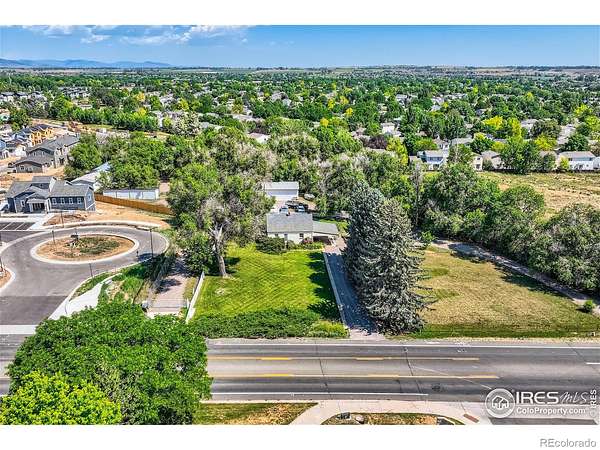 2.7 Acres of Land with Home for Sale in Longmont, Colorado