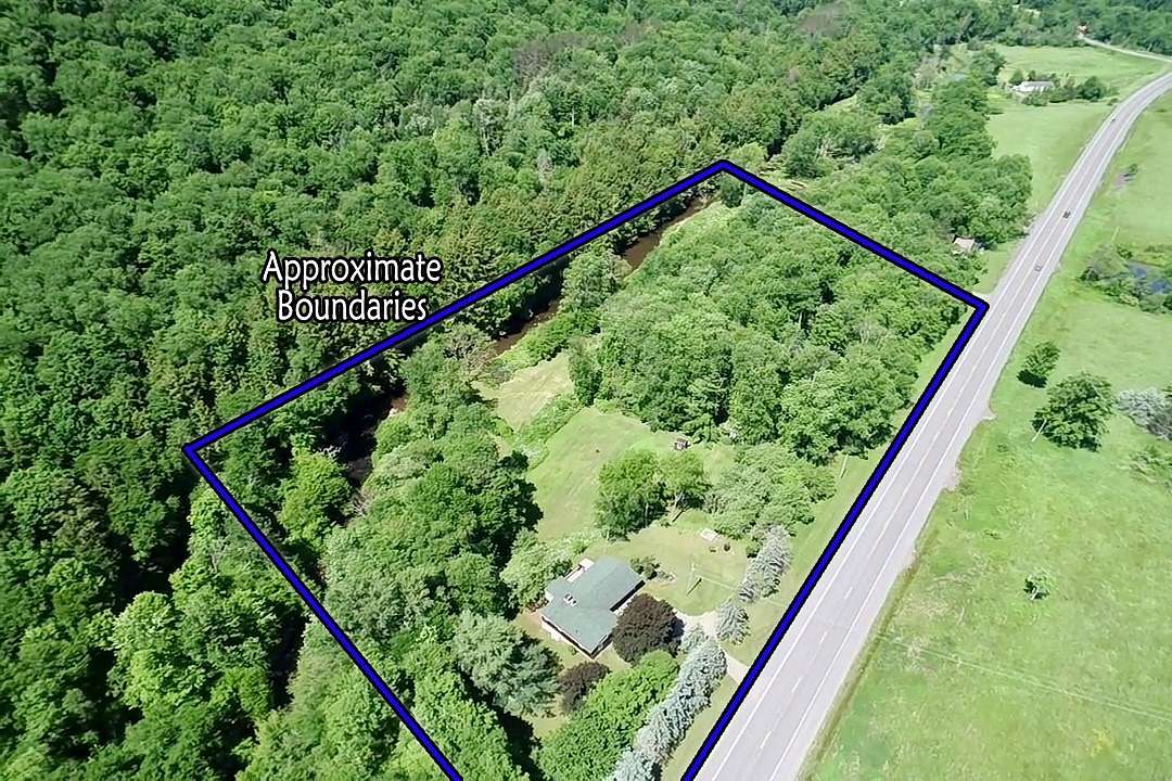 6 Acres of Residential Land with Home for Sale in Davenport, New York