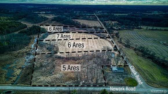 6.8 Acres of Residential Land for Sale in Lapeer, Michigan