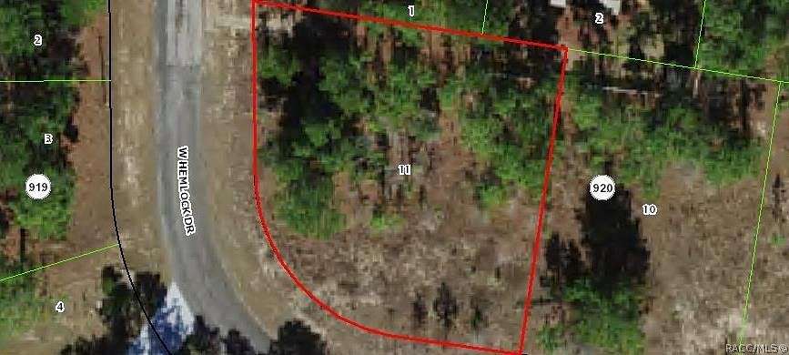 0.34 Acres of Residential Land for Sale in Citrus Springs, Florida