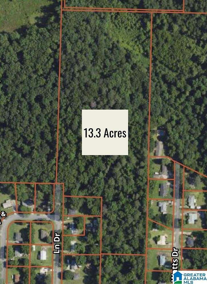 13.3 Acres of Land for Sale in Gardendale, Alabama