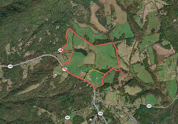 225.15 Acres of Recreational Land & Farm for Sale in Monroe, Virginia