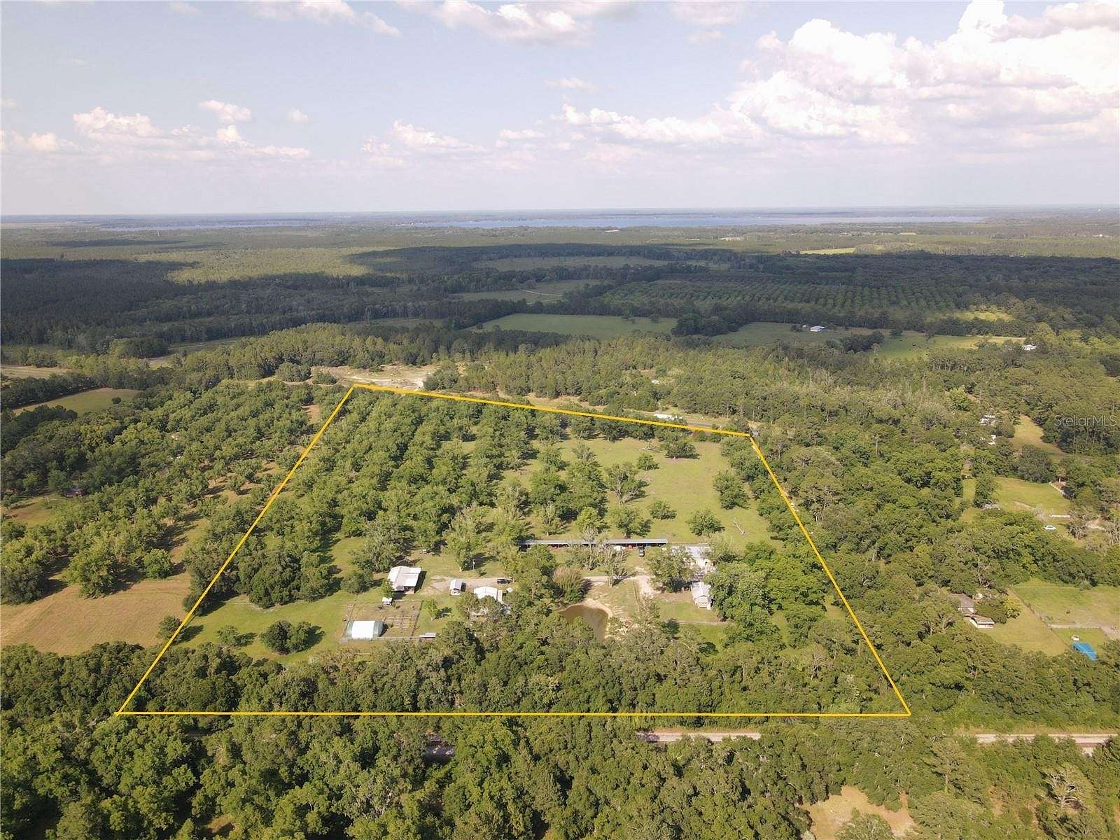 22 Acres of Land with Home for Sale in Hawthorne, Florida