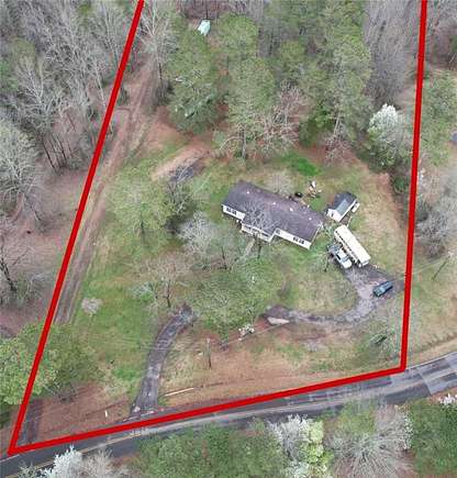 10.68 Acres of Land with Home for Sale in Cumming, Georgia