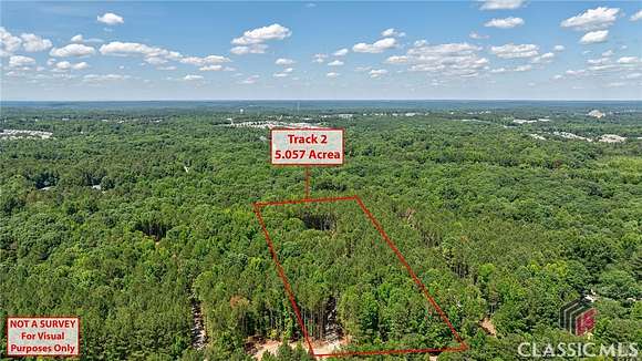 5.057 Acres of Residential Land for Sale in Watkinsville, Georgia