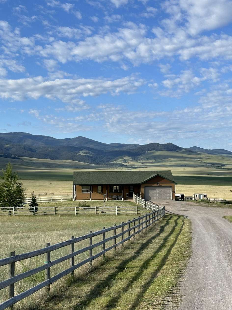 20.01 Acres of Land with Home for Sale in Hall, Montana