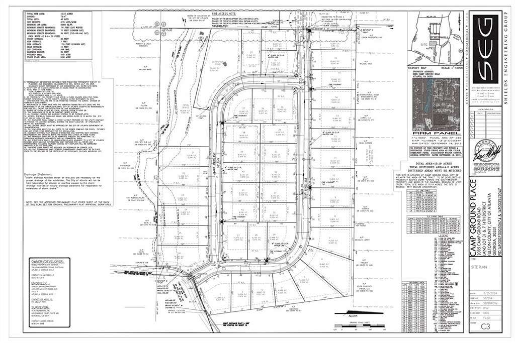 37.4 Acres of Recreational Land for Sale in Atlanta, Georgia