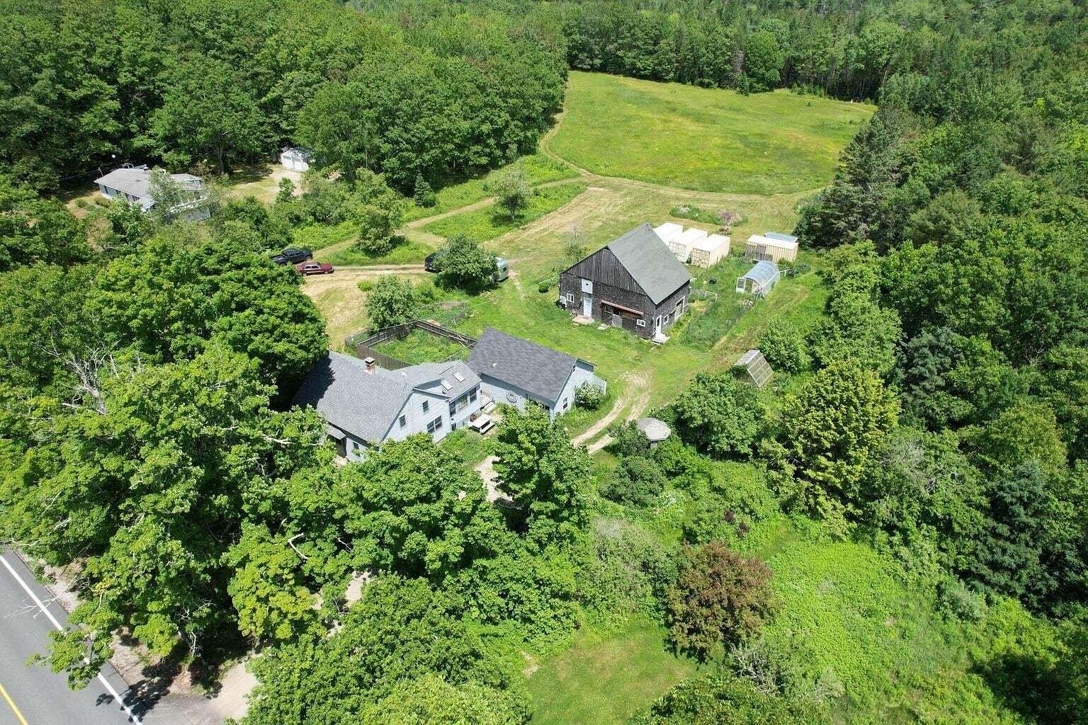 73 Acres of Agricultural Land with Home for Sale in Blue Hill, Maine