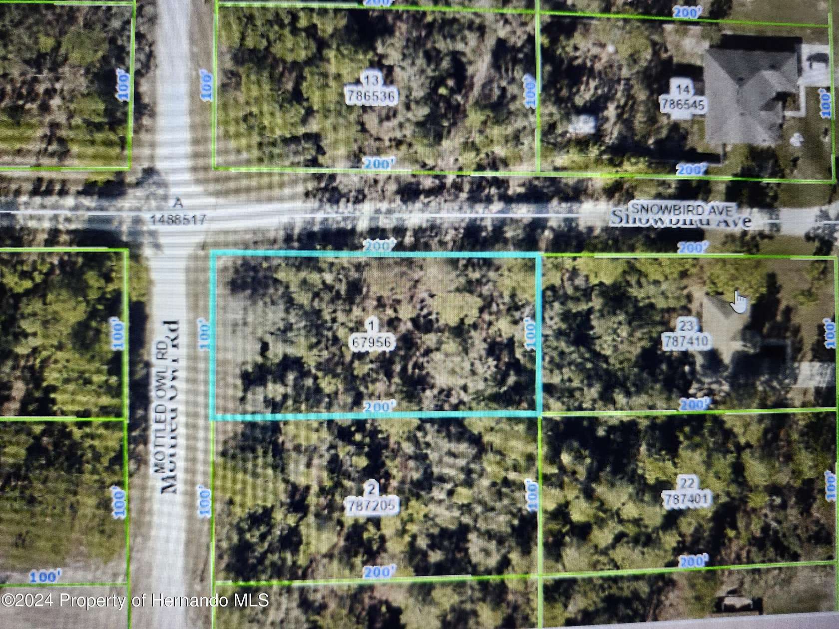 0.459 Acres of Residential Land for Sale in Brooksville, Florida