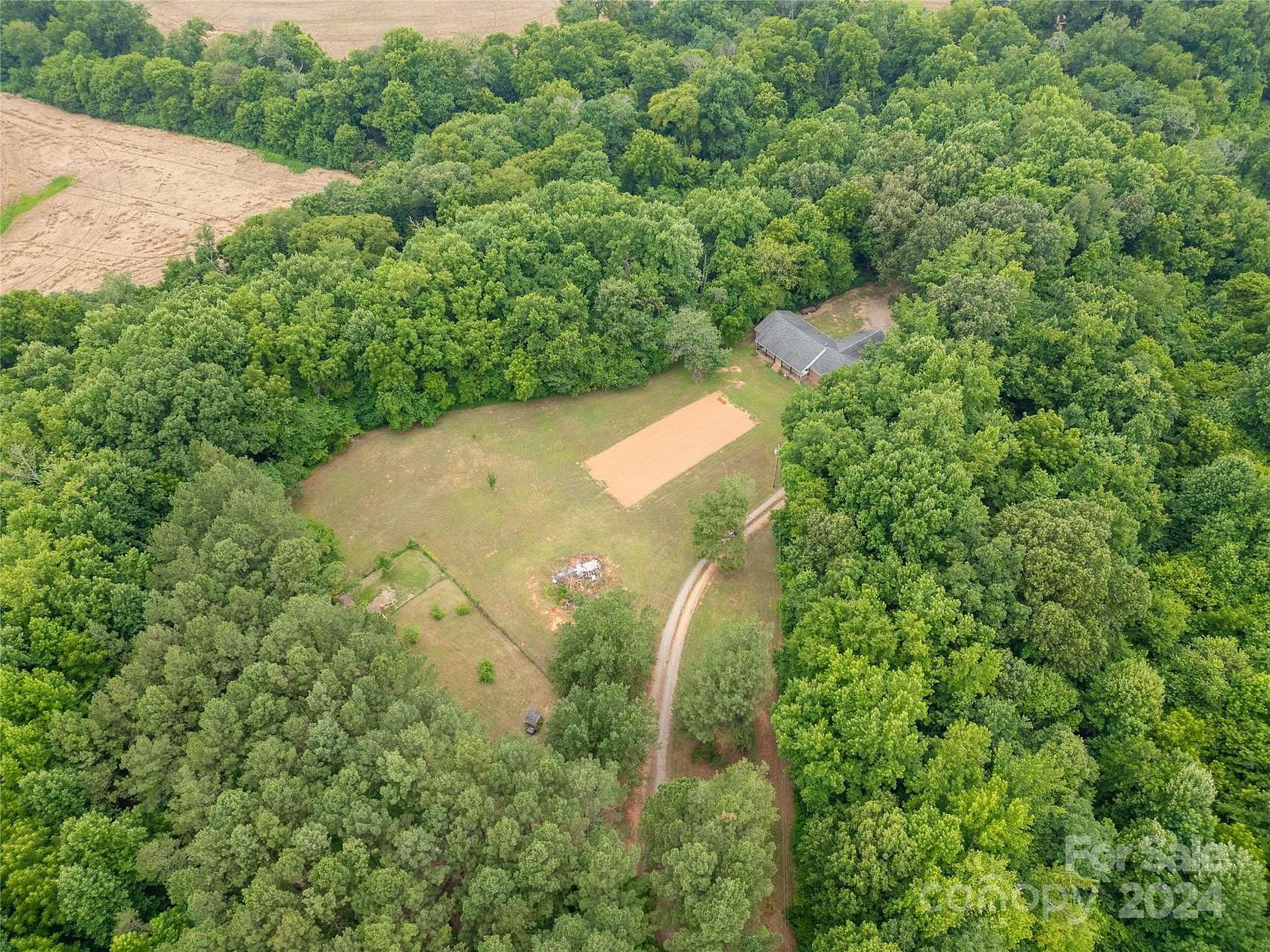 22.71 Acres of Land with Home for Sale in Marshville, North Carolina