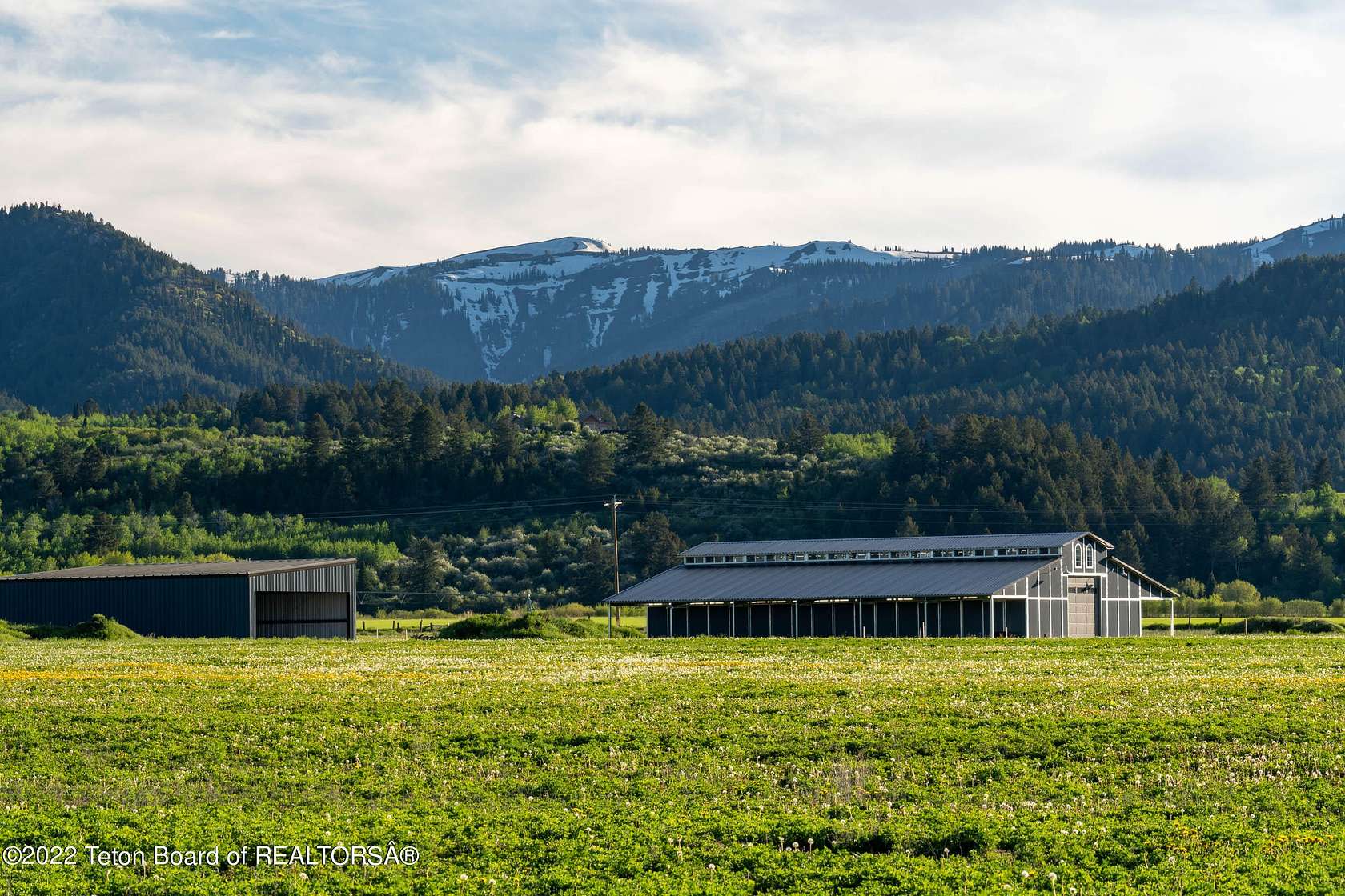 35 Acres of Improved Agricultural Land for Sale in Driggs, Idaho