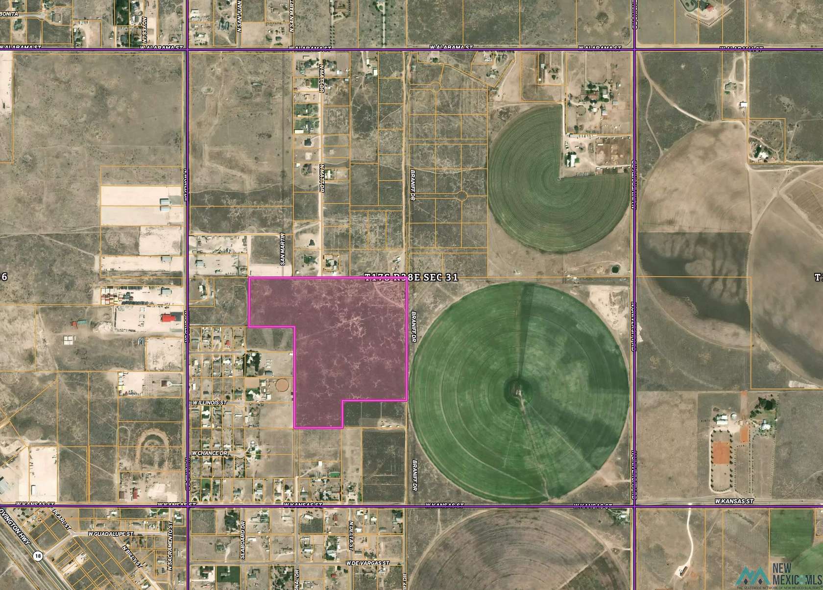 53.8 Acres of Land for Sale in Hobbs, New Mexico