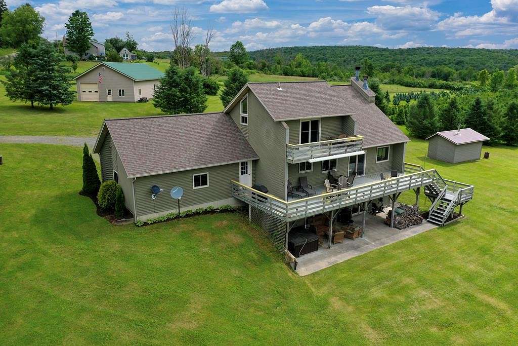 46.4 Acres of Land with Home for Sale in Campbell, New York