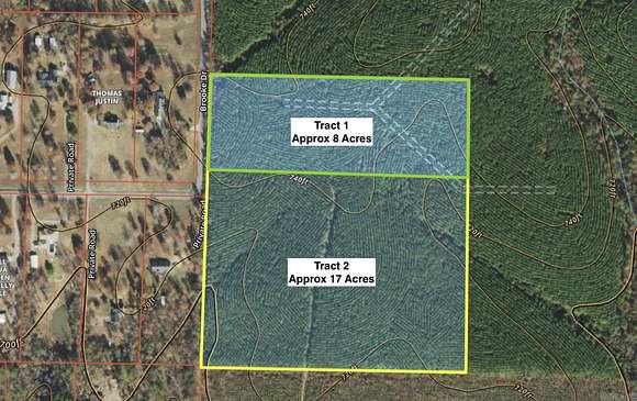 17 Acres of Recreational Land for Sale in Perryville, Arkansas