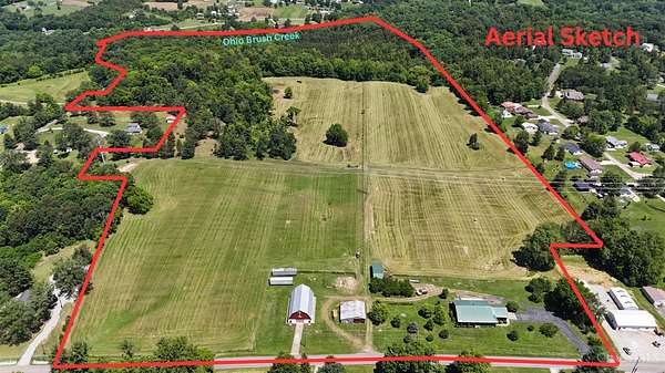 80.8 Acres of Recreational Land with Home for Sale in Meigs Township, Ohio